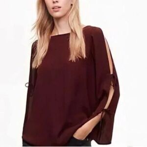 Wilfred Pozzi Blouse in Burgundy